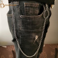 Zyngana 1/2/3 Layer Long Metal Belt Chain Ro Punk Hook Trousers Pant Waist Link Metal Wallet Chain K