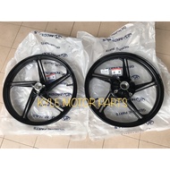 GT128 SPORT RIM SET STANDARD BLACK ORIGINAL MODENAS 100%