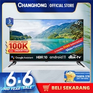 sale Changhong Framless Google certified Android Smart 40 Inch LED TV