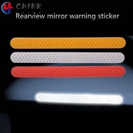 CHINK 2Pcs/Set Reflective Car Sticker Universal Anti-Collision Rearview Mirror Safety Warning