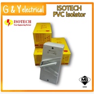 ISOTECH KTE Isolator IP66 20A/35A/63A 3 Pole Weatherproof Isolator Switch