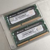 Ram memory stodimm ddr3L 16gb (8gbx2) corsair mac memory CMSA8GX3M1A1333C9
