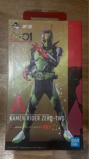 全新 一番賞 假面騎士 01 NO.03 feat. 傳說 A賞 SOFVICS 幪面超人 ZERO-TWO zero one zero two lzu is Figure 景品 BANPRESTO