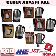 ELECTRIC KETTLE ELECTRIC STAINLESS STEEL ARASHI LUMMENT 1 LITER, 1.5 LITER, 1.8 LITER 2 liter
