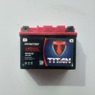 OBRAL BEKAS AKI SEPEDA MOTOR GTZ5 12V 3,5 AH AMPERE TITAN INDOBATTERY 