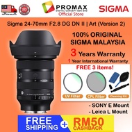 Sigma 24-70MM F2.8 DG DN II ART LENS for Sony E