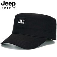 JEEP SPIRIT JEEP Sealing Cotton Cap Flat Cap Men Plus Size Hat CA0199