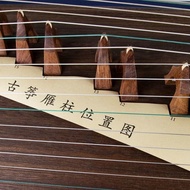Guzheng Code Display Schematic Diagram Guzheng Goose Column Diagram D Tuning Code Location Diagram G