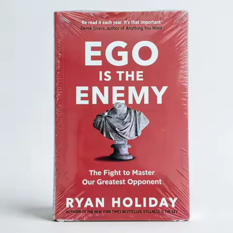 Novel #1 New York Times Bestseller Book EGO IS THE ENEMY By Ryan Holiday Paperback Book