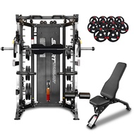 SPORT SYNOLOGY SPORTSYNOLOGY Multifunctional Smith Machine Model X set 2 with adjustable bench and 5