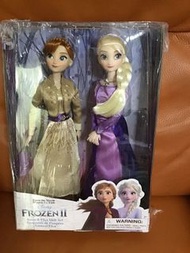 (現貨）Hong Kong Disneyland Frozen II Anna & Elsa Doll Set  迪士尼 安娜 愛莎 Barbie 娃娃 公仔 （全新正版）Disneyland HKD