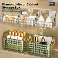Mirror Cabinet Wall Mounted Storage Box Skincare Cosmetics Jewellery Acrylic Storage Box Stackable C