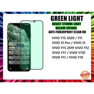 Vivo V30/Y78/Y35/Y36S1 Pro/Y19/Y17/Y15/Y12S/Y11/Y1S 10D Edge Green Light Eyes Protection+HD Clear 9H