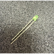 100PCS DIP LED GREEN LAMP Type 3mm Long Feet