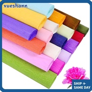 XUESHANN Flower Wrapping Bouquet Paper, DIY Thickened wrinkled paper Crepe Paper, Funny Production material paper Handmade flowers Wrapping Paper