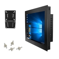Eco-friendly 12.1 Inch Embedded Industrial Display with Resistive Touch Screen 24V Power Supply And 