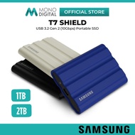 SAMSUNG EXT SSD T7 SHIELD USB 3.2 GEN.2 (10GBPS) EXTERNAL SOLID STATE DRIVE WITH IP65 WATER & DUST P