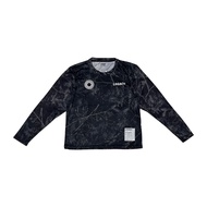 LEGACY Training Club Exercise Shirt Dark Oak Tree Black-Gray Tone Crop Top