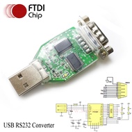 FTDI Chip USB to Serial Port to USB to DB9 Male Rear Rivet Front Rivet USB to RS232 Adapter Airplane