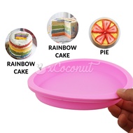 Layer Cake Mould Round Shape Heart Shape Mould Silicone Mould Layer Mould Rainbow Cake Mould 6” Mould 6 Inch Mould