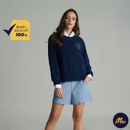 Mc Jeans กางเกงขาสั้นผู้หญิง กางเกงขาสั้น เอวยางยืด ผ้าคอตตอน ใส่สบาย เลือกได้ 2 สี MAJZ05