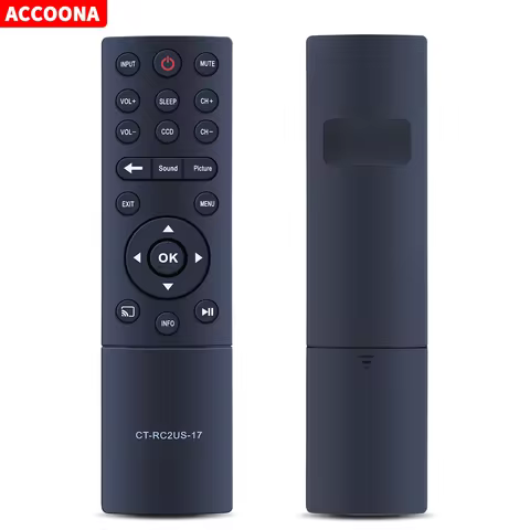 New ORIGINAL CT-RC2US-17 CTRC2US17 Remote Control For TOSHIBA SMART LED TV 43L621U 55L421U 32L221U C
