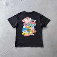 DRILL SYNA WORLD Hip Hop Graffiti Letter Print Short Sleeve t-Shirt Central cee Same Style