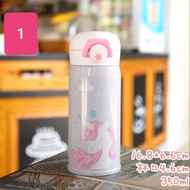 Thermal flask insulated mug cup bottle unicorn