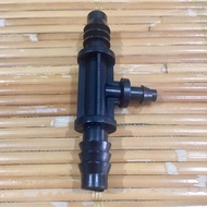 Tee T Reducer Connector 8x11mm to 4x7mm Connector 8 mm x 11 mm to 4 mm x 7 mm for Hydroponics