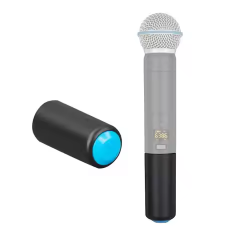 1 PCS Microphone Anti-Scratches Tailcoat For Shure PGX2/SLX2/PG58/SM58/BETA58 Wireless Microphone Ac