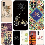 Case For Huawei y6 y7 2018 Honor 8A 8S Prime play 3e Phone Cover Soft Silicon bike  bicycle