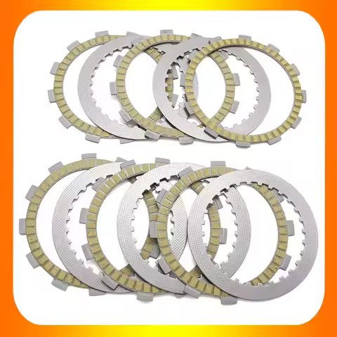 Motorcycle Parts Clutch Piece Kit For Suzuki ST400V ST400 LS400F GSX400 GK7BA LS400U LS400P LS650 Bo