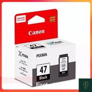 *Ready For delivery*Canon Original PG-47 Black Ink Cartridge 15ml for E400 E410 E417 E460 E470 E477 E480 PG47