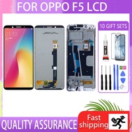 Original For OPPO F5 CPH1723 CPH1727 LCD With Frame Display Touch Screen Parts CPH1723 CPH1727