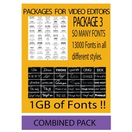 Fonts for everyone - 13000 Fonts