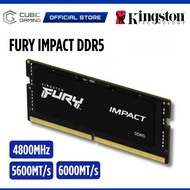 KINGSTON FURY IMPACT DDR5 4800MHZ / 5600MHZ / 6000MHZ  NOTEBOOK GAMING SODIMM LAPTOP RAM (8GB/16GB/3