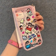 Crayon Shin-Chan Latest Colored Limit Graffiti Case hp Vivo Y21D V60 Lite Y29 4G Y400 V50 Lite 1Ckk 