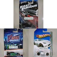 HW Hotwheeels hot wheels nissan 350z custom cityHW neon speeders fast & furious F&F Edition 4/ 5FF
