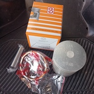 KAWASAKI AR-80 LIQUID COOLED - PISTON KIT SIZE: 1.00 OR 48MM SHENG E BRAND ORIG. MADE IN TAIWAN