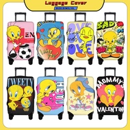 Tweety Bird Luggage Cover Washable Suitcase Protector Anti-scratch Suitcase cover Fits 18-30Inch Lug