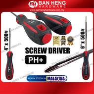 SCREW DRIVER 4'' X 500# (PH+) / SCREW DRIVER 6'' X 500# (PH+)