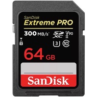 サンディスク エクストリーム プロ SDXC UHS-II SDカード 64GB SDSDXDK-064G-JNJIP