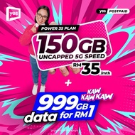 YES Power 35 POSTPAID PLAN 150GB UNCAPPED SPEED DATA 5G/4G