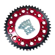 สเตอร์หลังแต่ง สเตอร์หลัง 2 สี CRF250 CRF300 R L M Rally / CRF 450 R RL RX (พร้อมส่งในไทย)