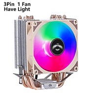 QiuzAim Quạt CPU Máy Tính Bộ Xử Lý 6 Ống Dẫn Nhiệt Làm Mát Bằng Không Khí Intel Lắp Đặt LGA775 115X1