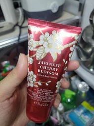 bath and body works japanese cherry blossom body cream