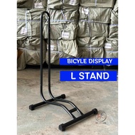 Bicycle Display Stand Bike Parking Rack L Shape / 2 In 1 Adjustable Stand MTB Road Bike Folding Bike