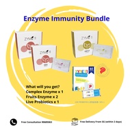 Zyme11 Complex & Fruit Enzyme Immunity Bundle Pack