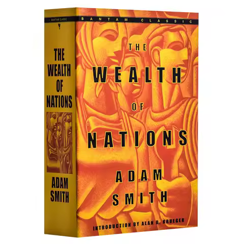 The Wealth of Nations Adam Smith, Bestselling books in English, economic books 9780553585971