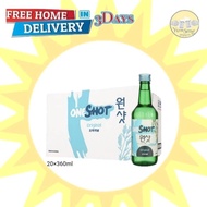 ONESHOT Original Soju (20 bottles x 360ml)